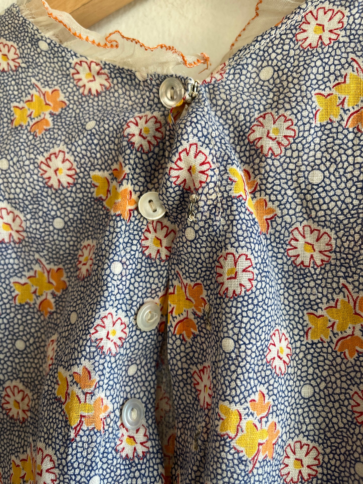 Vintage 1930’s Floral Feedsack Set