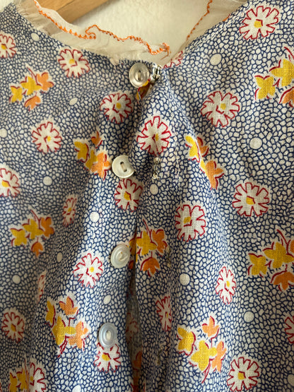 Vintage 1930’s Floral Feedsack Set