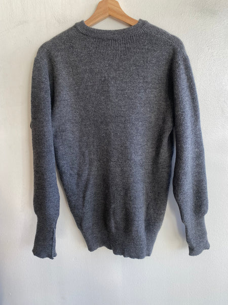 Vintage 1970’s European Military Three-Button Sweater