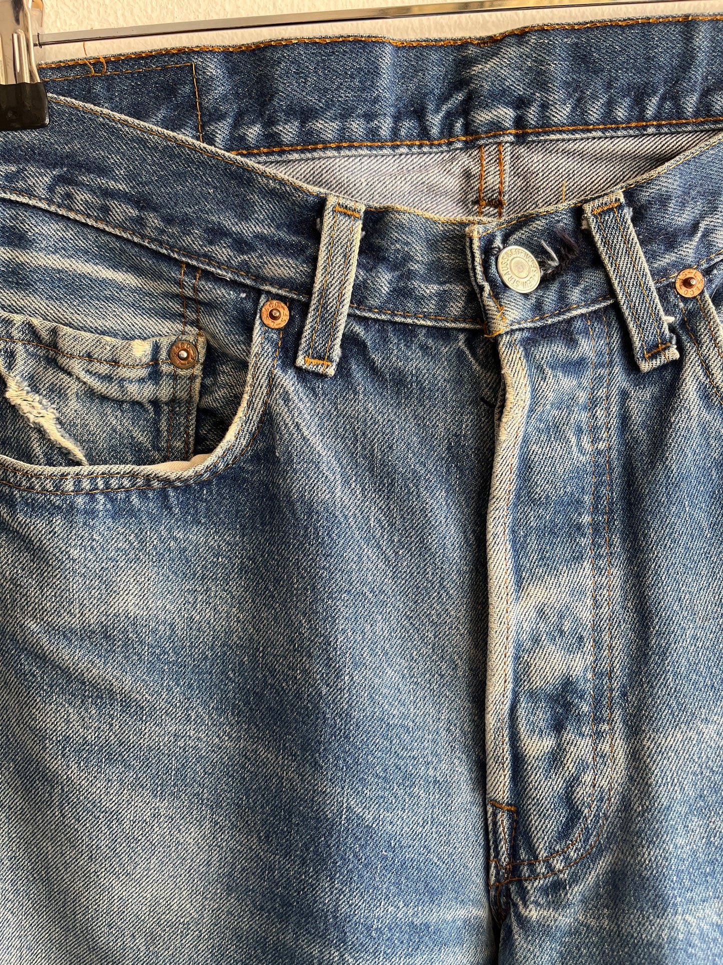 Vintage 1980’s Levi’s 501 Selvedge Denim Jeans