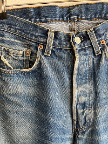 Vintage 1980’s Levi’s 501 Selvedge Denim Jeans
