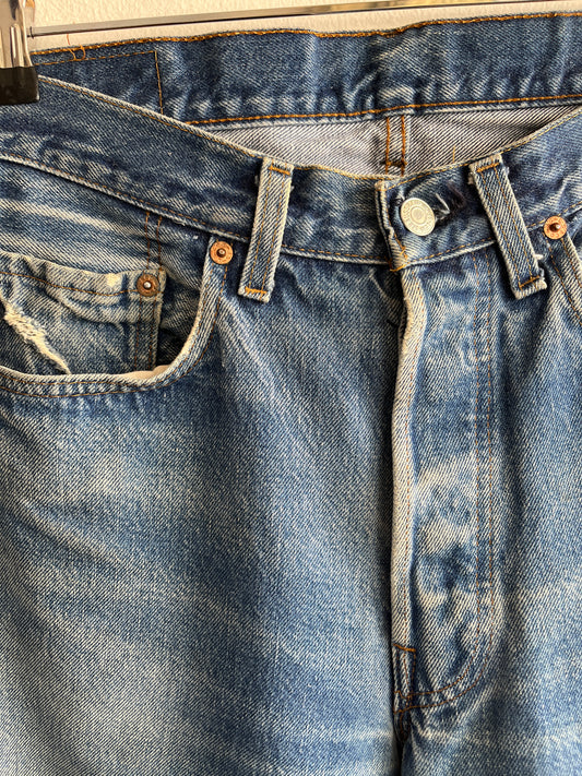 Vintage 1980’s Levi’s 501 Selvedge Denim Jeans