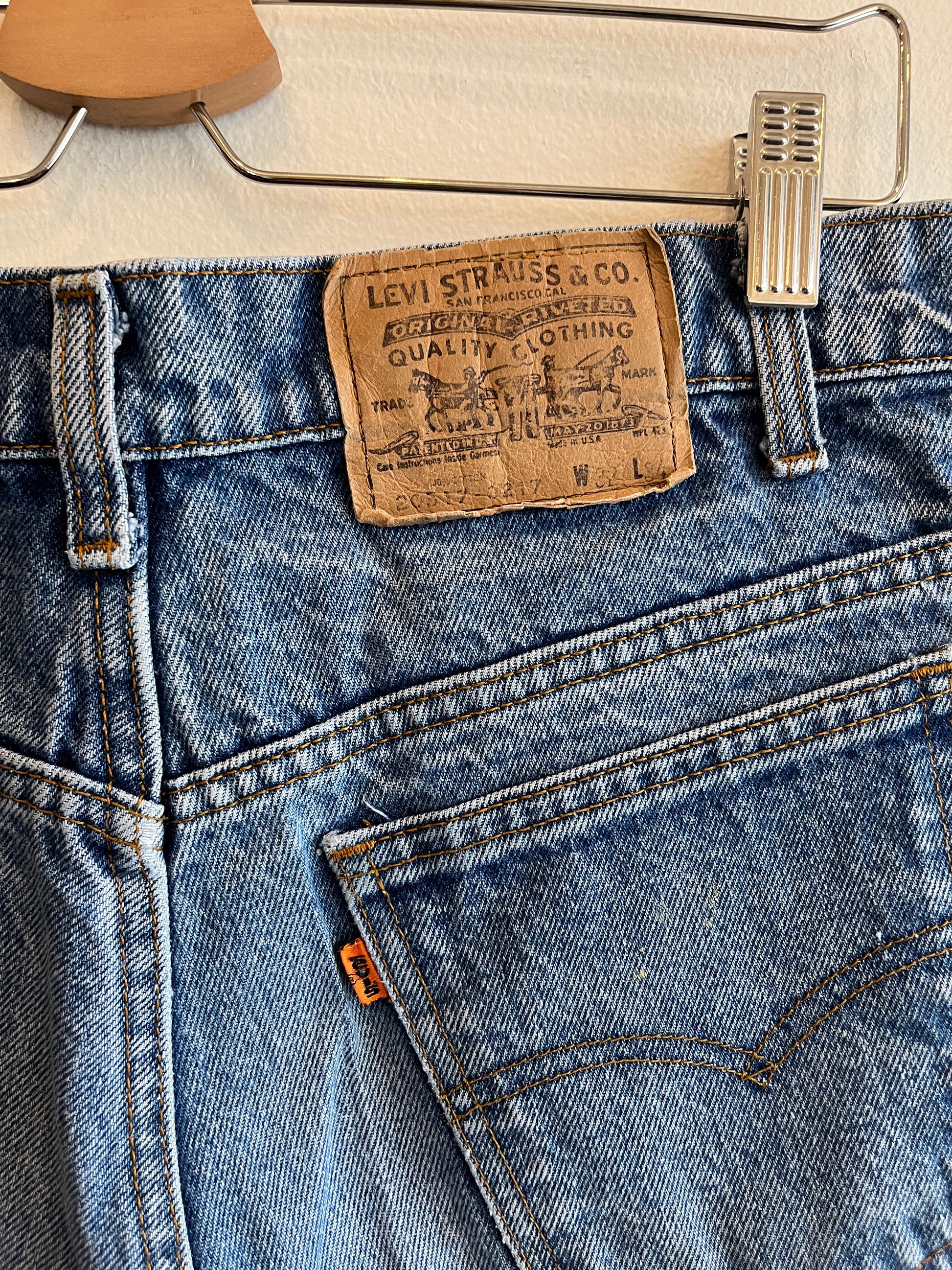 Vintage 1980’s 517 Levi’s Denim Shorts - La Lovely Vintage 