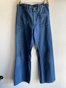 Vintage 1970’s Seafarer Denim Flare Jeans