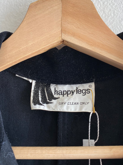 Vintage 70s black velvet jumpsuit - La Lovely Vintage 
