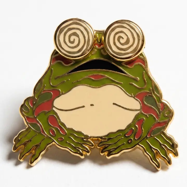Strike Gently - Enamel Pin - La Lovely Vintage 