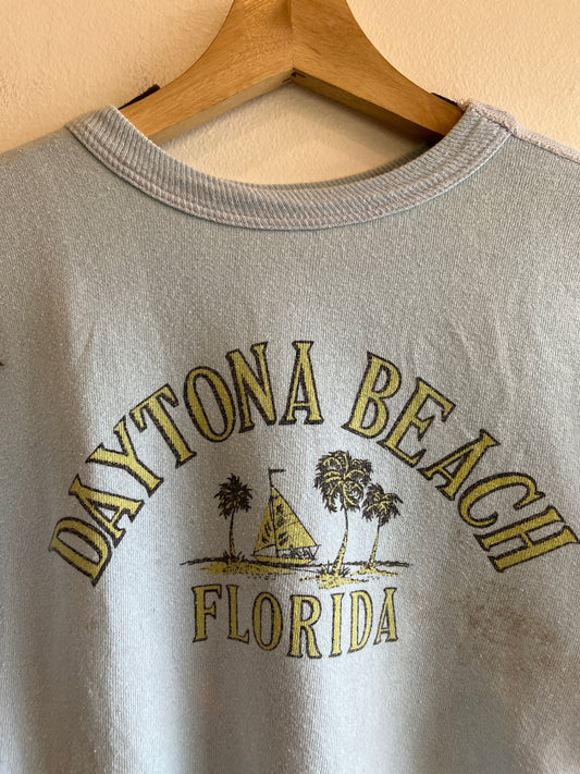 Vintage 1960/70’s Daytona Beach Short Sleeve Sweatshirt