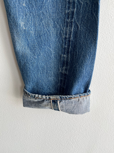 Vintage Levi’s “Big E” 501 Selvedge Denim Jeans