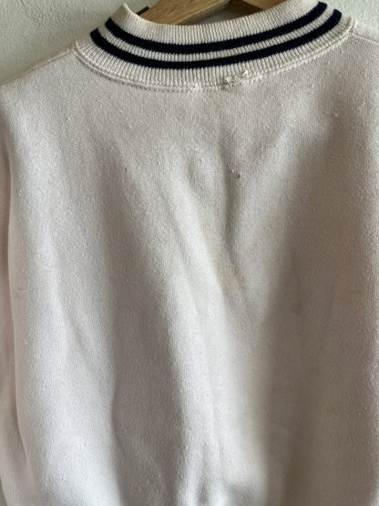 Vintage 1950’s Springfield Senators Quarter Zip Cotton Sweatshirt