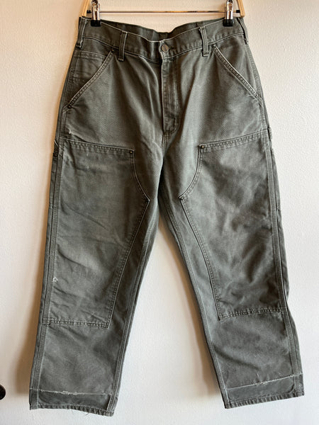 Vintage 1990’s Carhartt Double Knee Canvas Work Pants