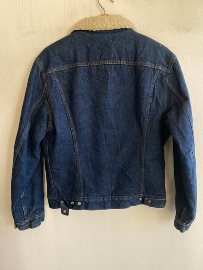 Vintage 1970’s Levi’s Sherpa Lined Denim Trucker Jacket - La Lovely Vintage 
