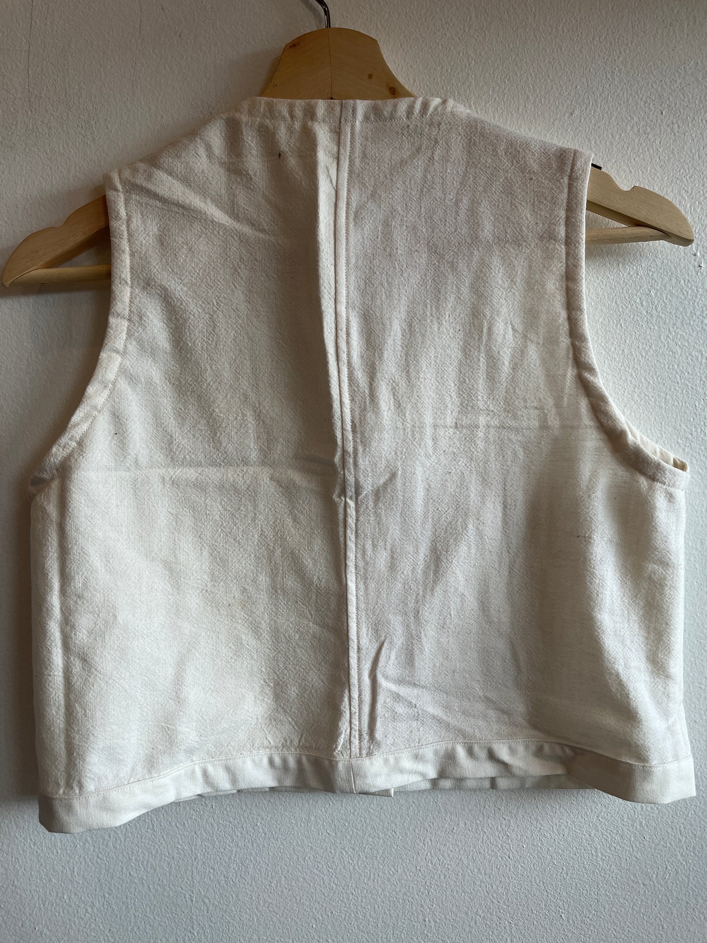 Trash Textiles - Handmade Vintage Feedsack Blouse - La Lovely Vintage 