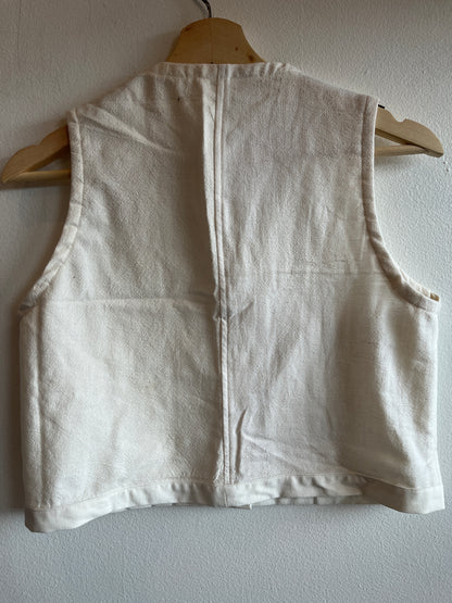 Trash Textiles - Handmade Vintage Feedsack Blouse - La Lovely Vintage 