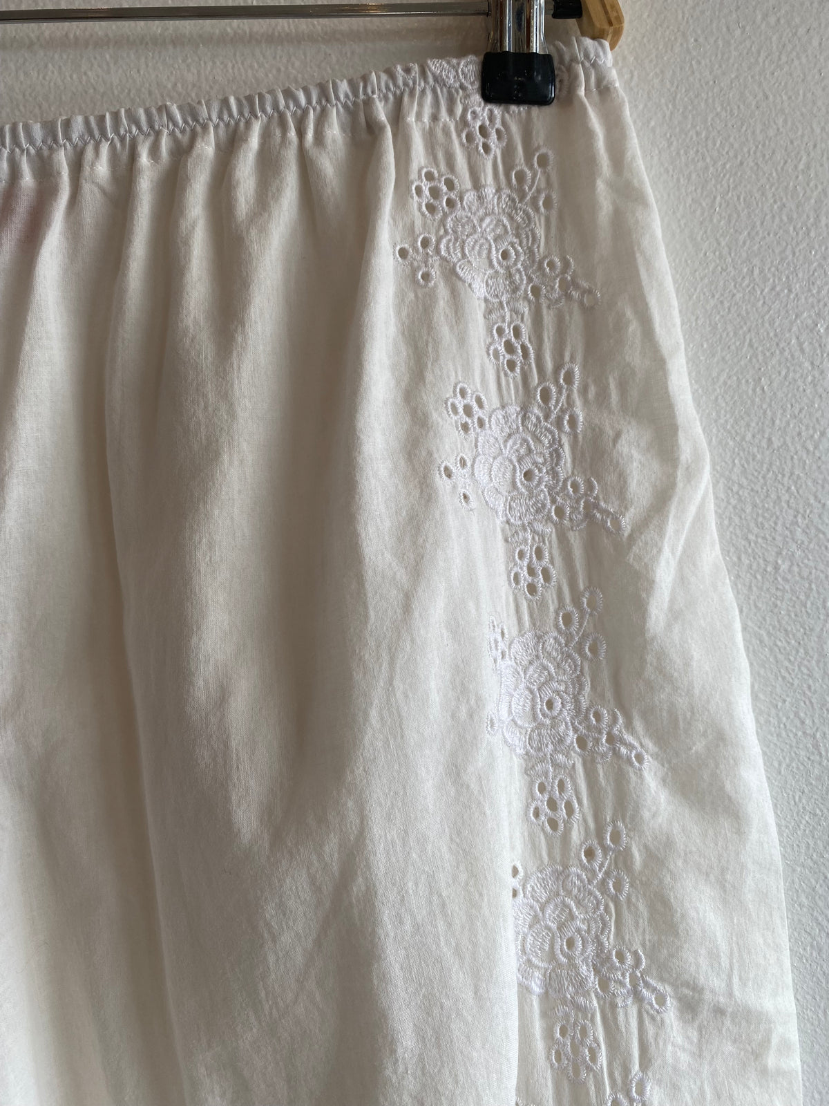 Handmade Vintage Wide Leg Eyelet Bloomers