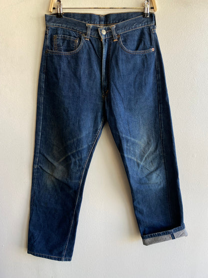 Vintage 1960’s/70's Levi’s “Big E” 505 Selvedge Denim Jeans