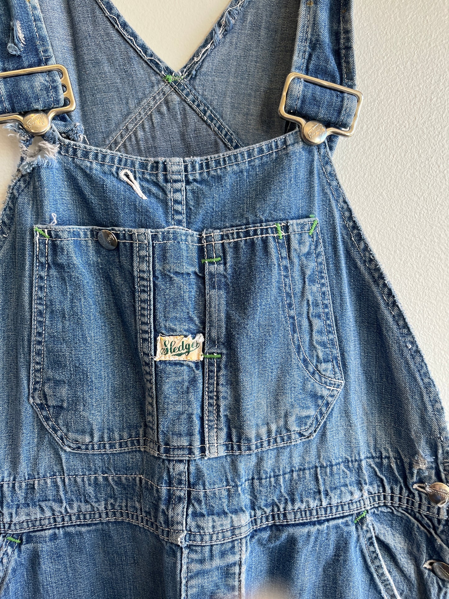 Vintage 1950’s Sledges Denim Overalls