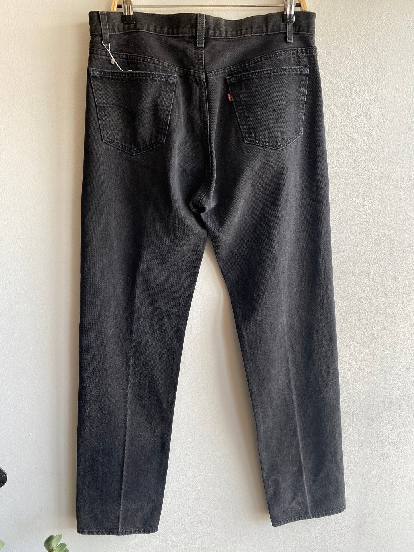 Vintage 1990’s Black Levi’s 501 Denim Jeans