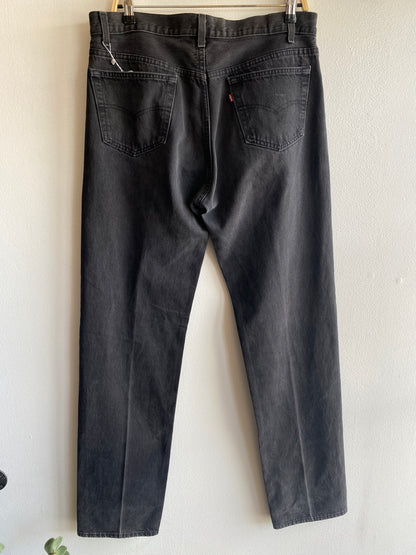 Vintage 1990’s Black Levi’s 501 Denim Jeans
