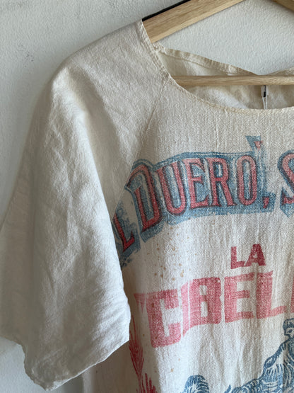 Vintage 1950’s Feedsack Blouse