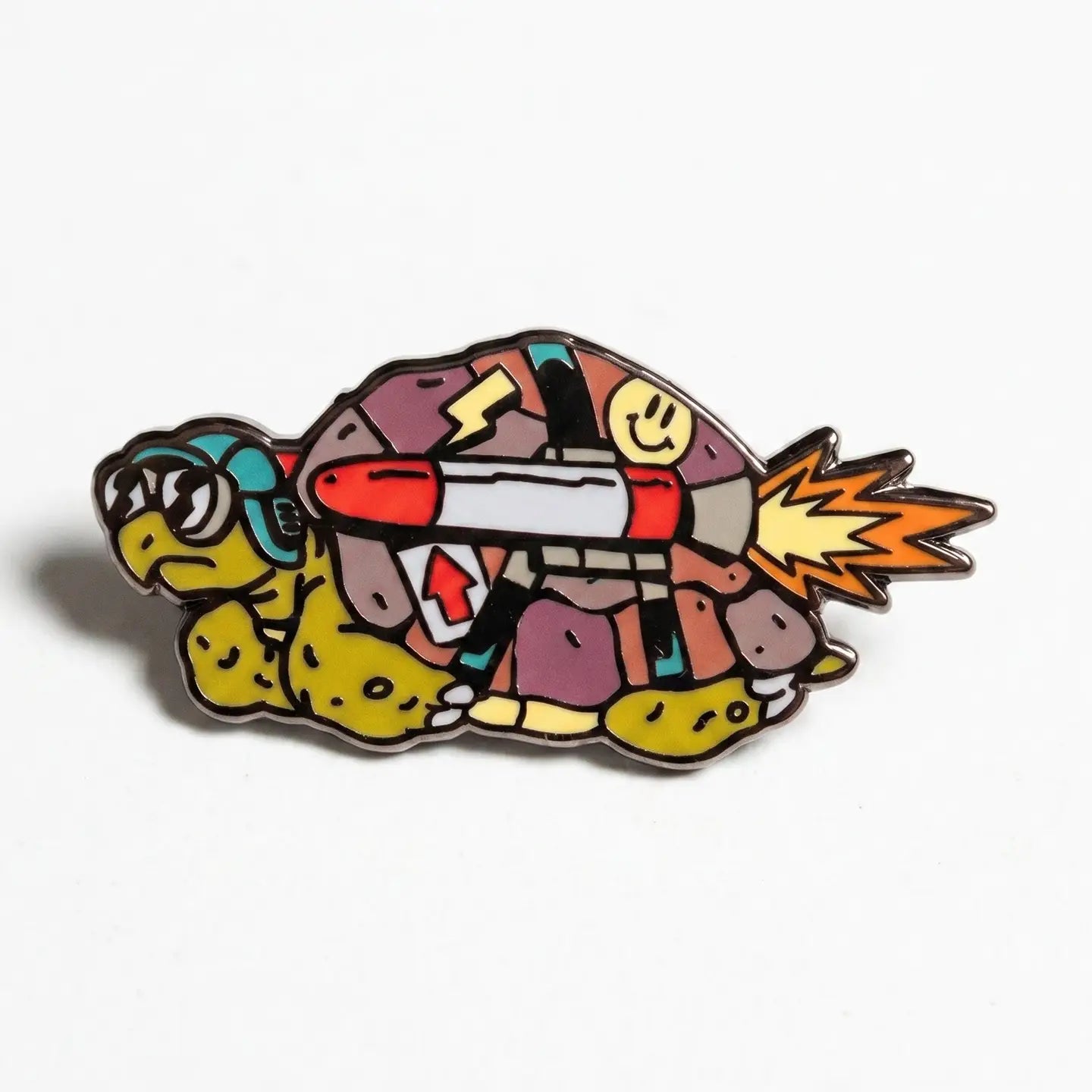 Strike Gently - Enamel Pin - La Lovely Vintage 