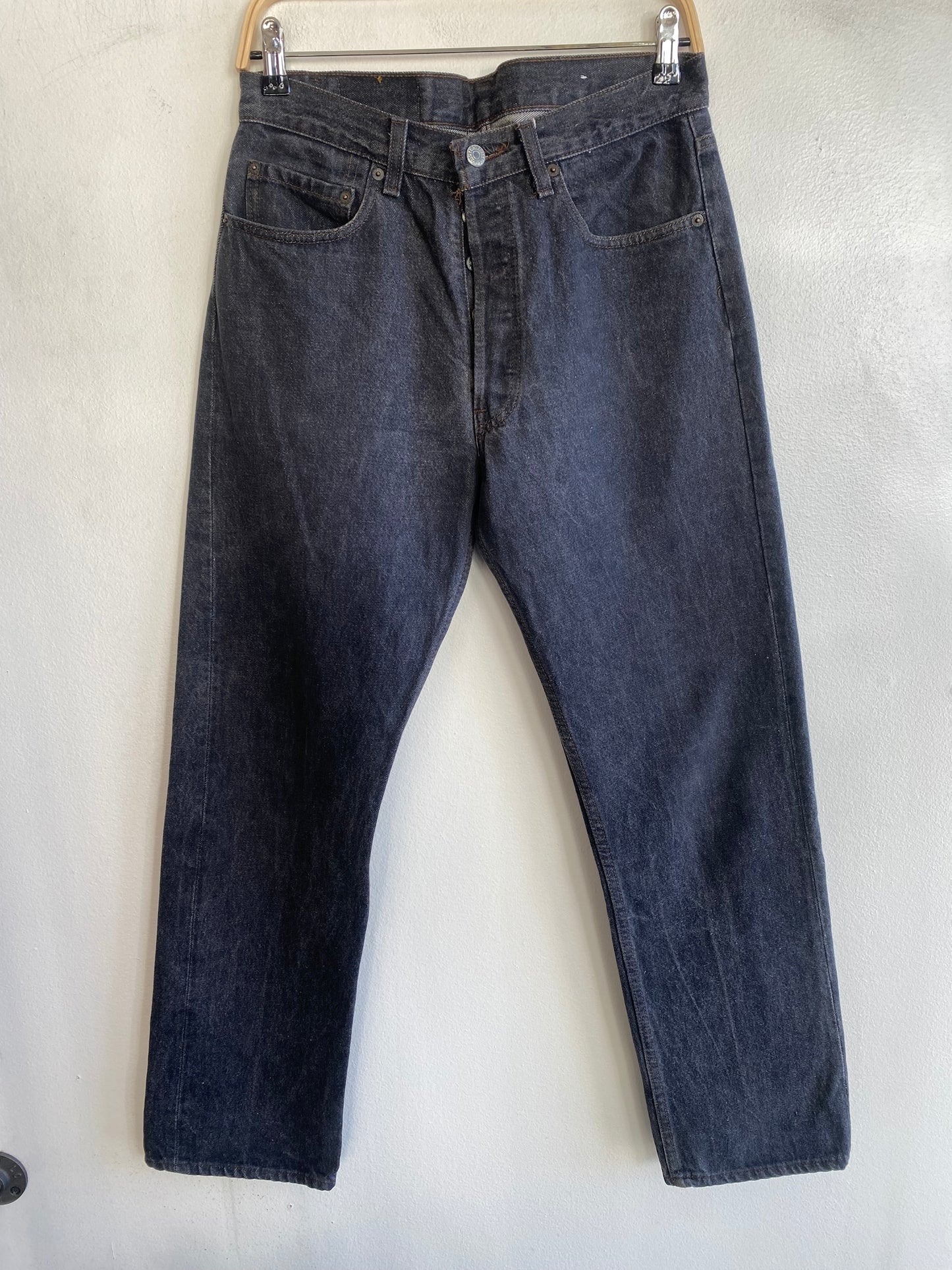 Vintage 1980’s Levi’s 501 Black Denim Jeans