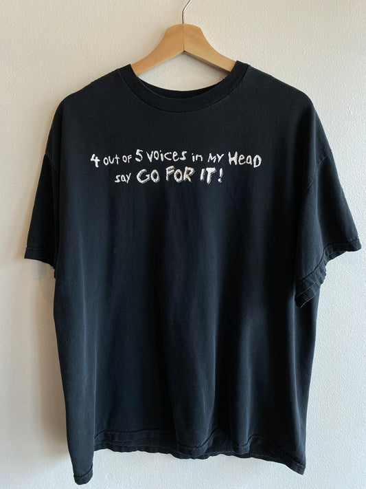 Vintage Y2K “Voices in my Head” T-Shirt