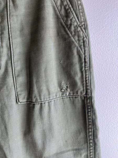 Vintage 1970's OG 107's Military Fatigues/Trousers