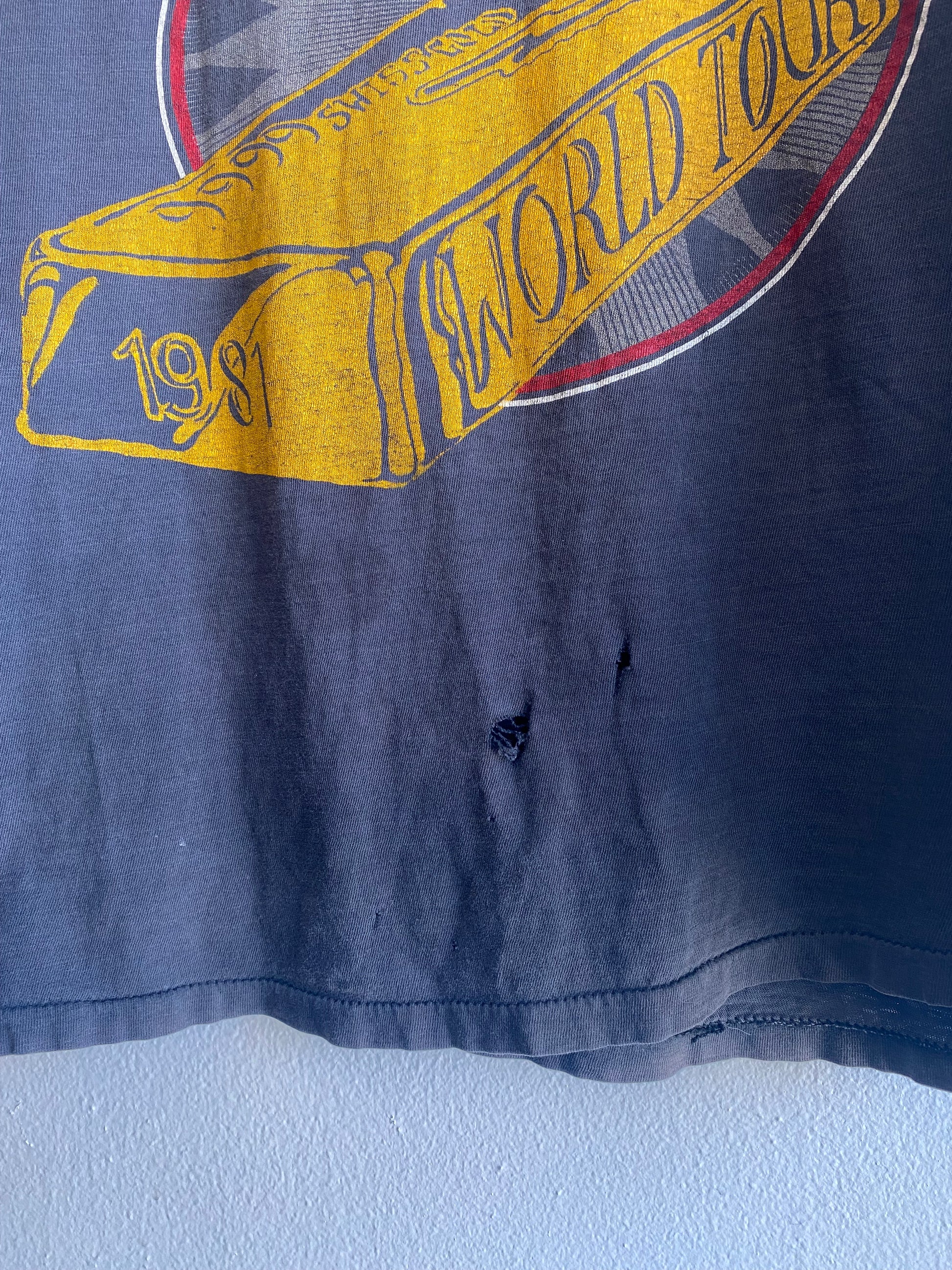 Vintage 1981 Krokus Tour T-Shirt - La Lovely Vintage 