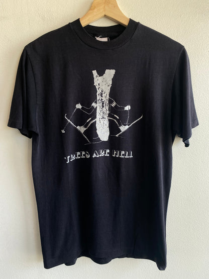 Vintage 1970/80’s “Trees are Hell” Skiing T-Shirt