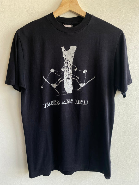 Vintage 1970/80’s “Trees are Hell” Skiing T-Shirt
