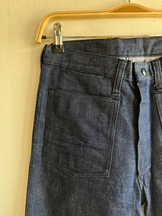Vintage 1960/70’s Naval Denim Dungarees - La Lovely Vintage 