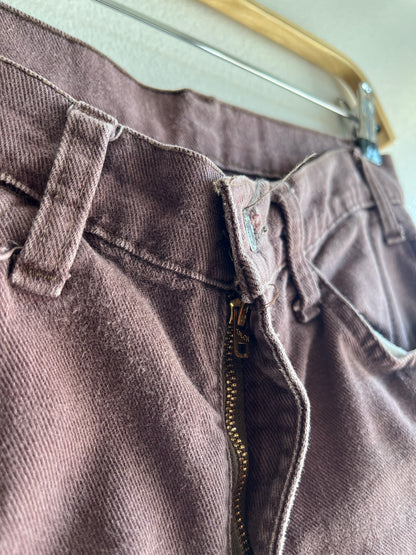 Vintage 1970’s Levi’s Brown Twill Bell Bottom Pants