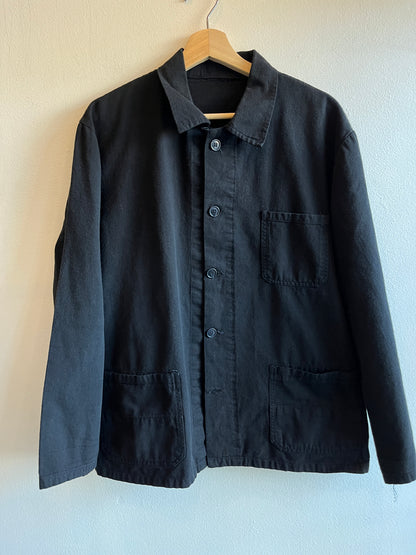 Vintage 1970’s Black French Chore Coat