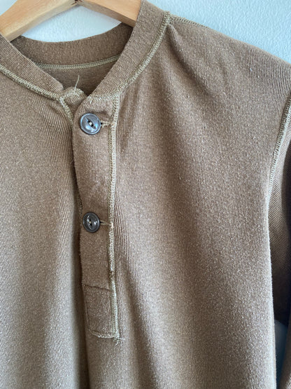 Vintage 1990’s Two-Button Military Issue Thermal Shirt