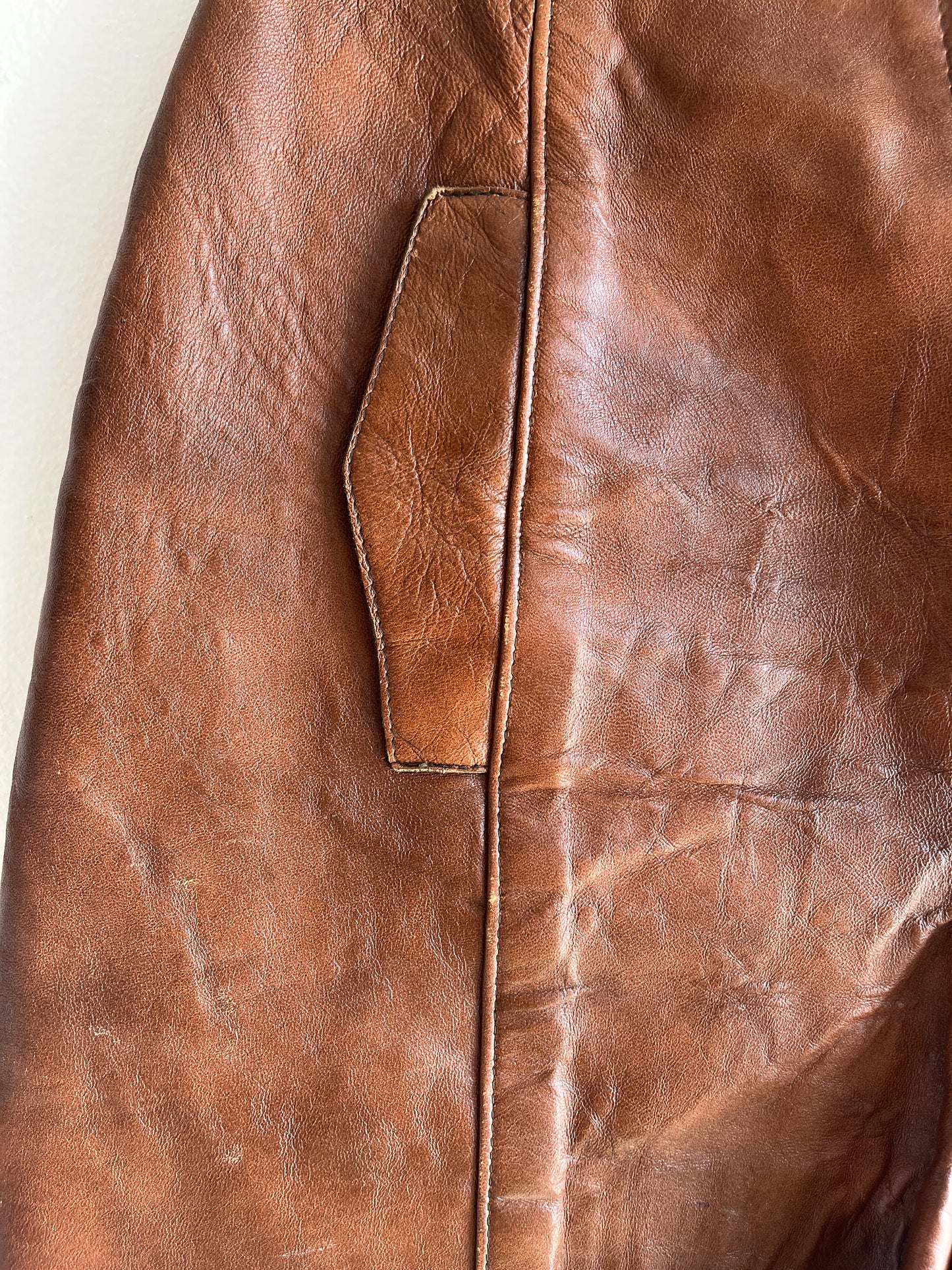 Vintage 1970’s Leather Shorts