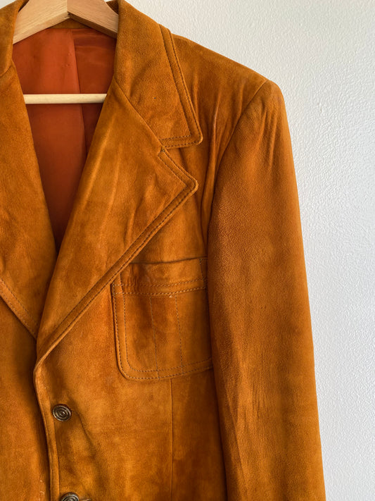 Vintage 1960/70’s Suede Blazer Coat