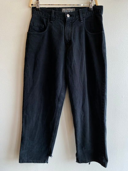 Vintage 1990’s Levi’s Silver Tab Black Baggy Denim Jeans - La Lovely Vintage 