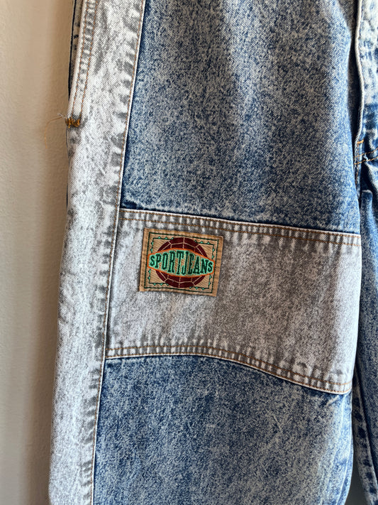 Vintage 1980's Levis “Sport Jeans” Acid Wash Denim Jeans - La Lovely Vintage 