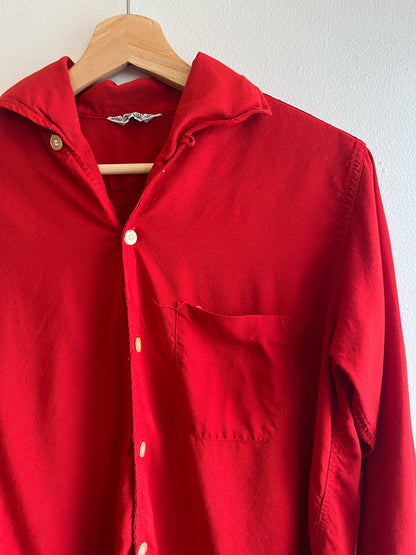 Vintage 1950’s Vianca Loop Collar Button-Up Shirt