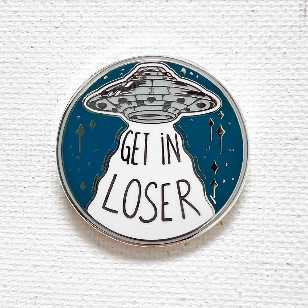 Strike Gently - Enamel Pin - La Lovely Vintage 