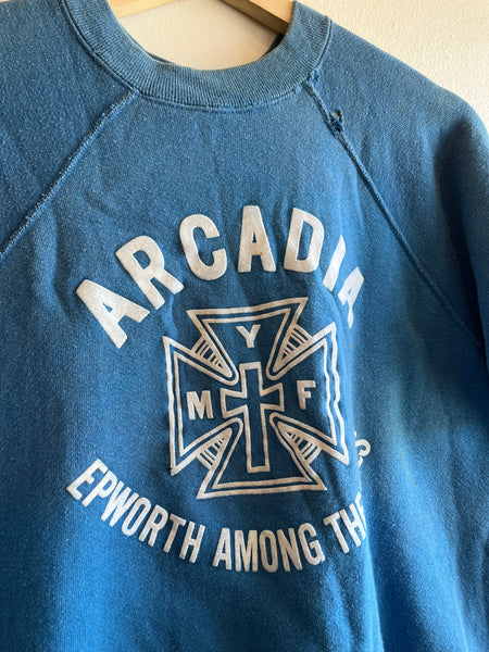 Vintage 1960’s Arcadia Short Sleeve Crewneck Sweatshirt