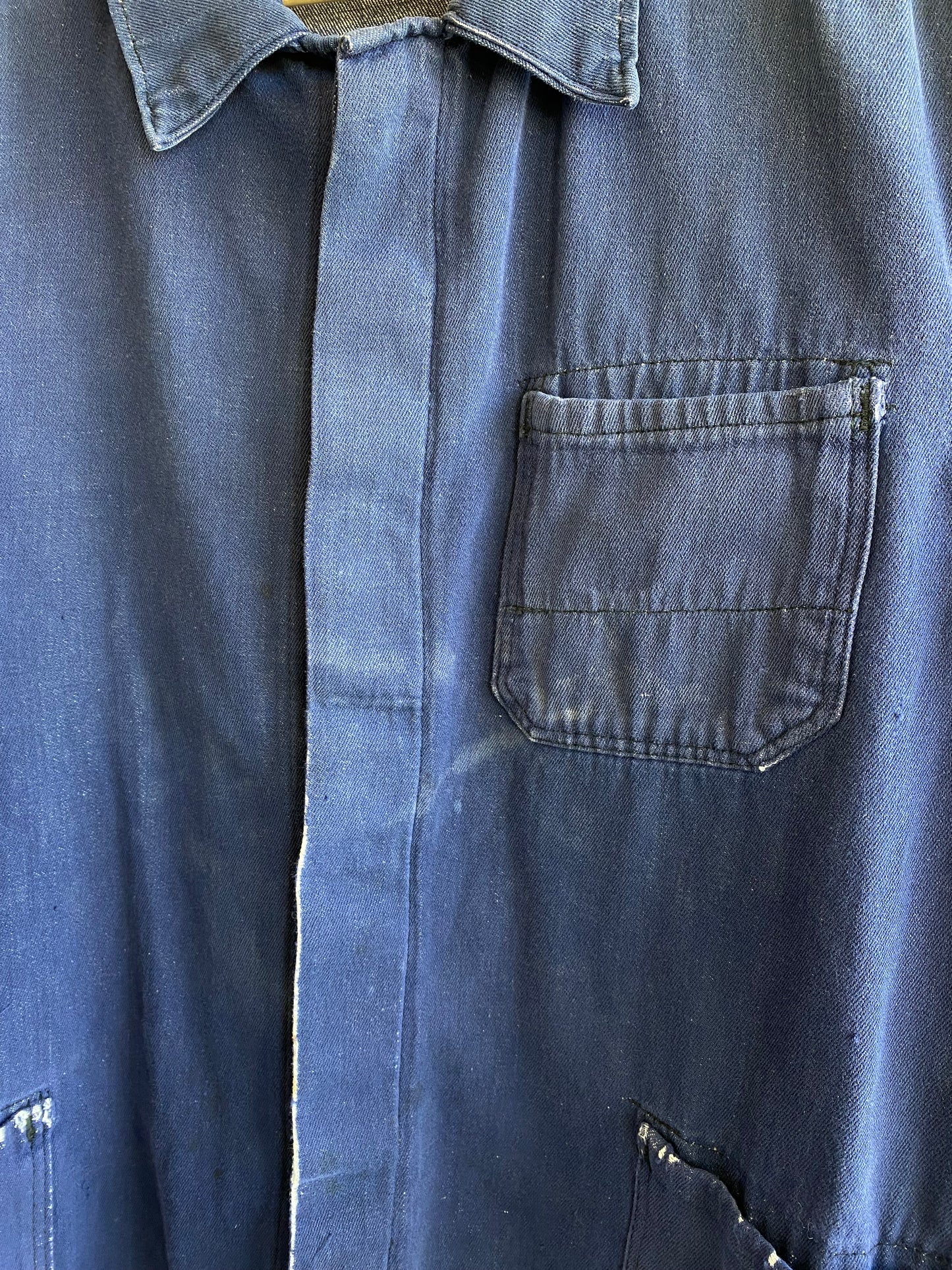 Vintage 1960’s Denim French Chore Coat - La Lovely Vintage 