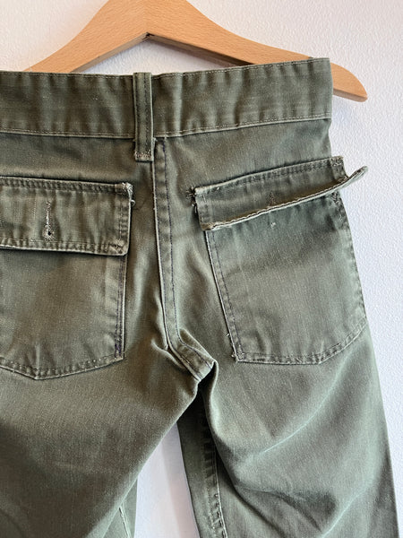 Vintage 1960’s Kids OG-107 Military Fatigue Trousers