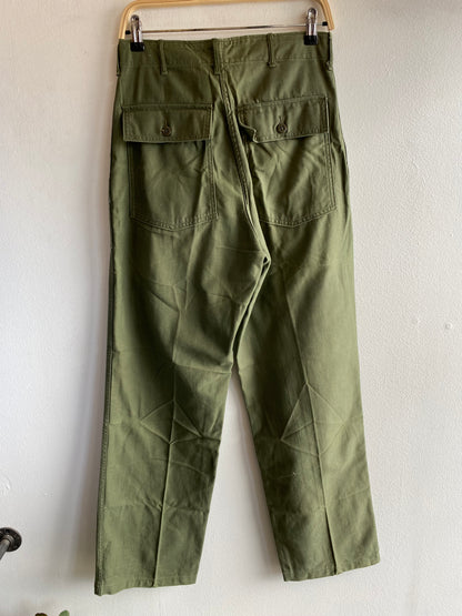 Vintage 1970’s OG-107 Cotton Sateen Military Fatigues