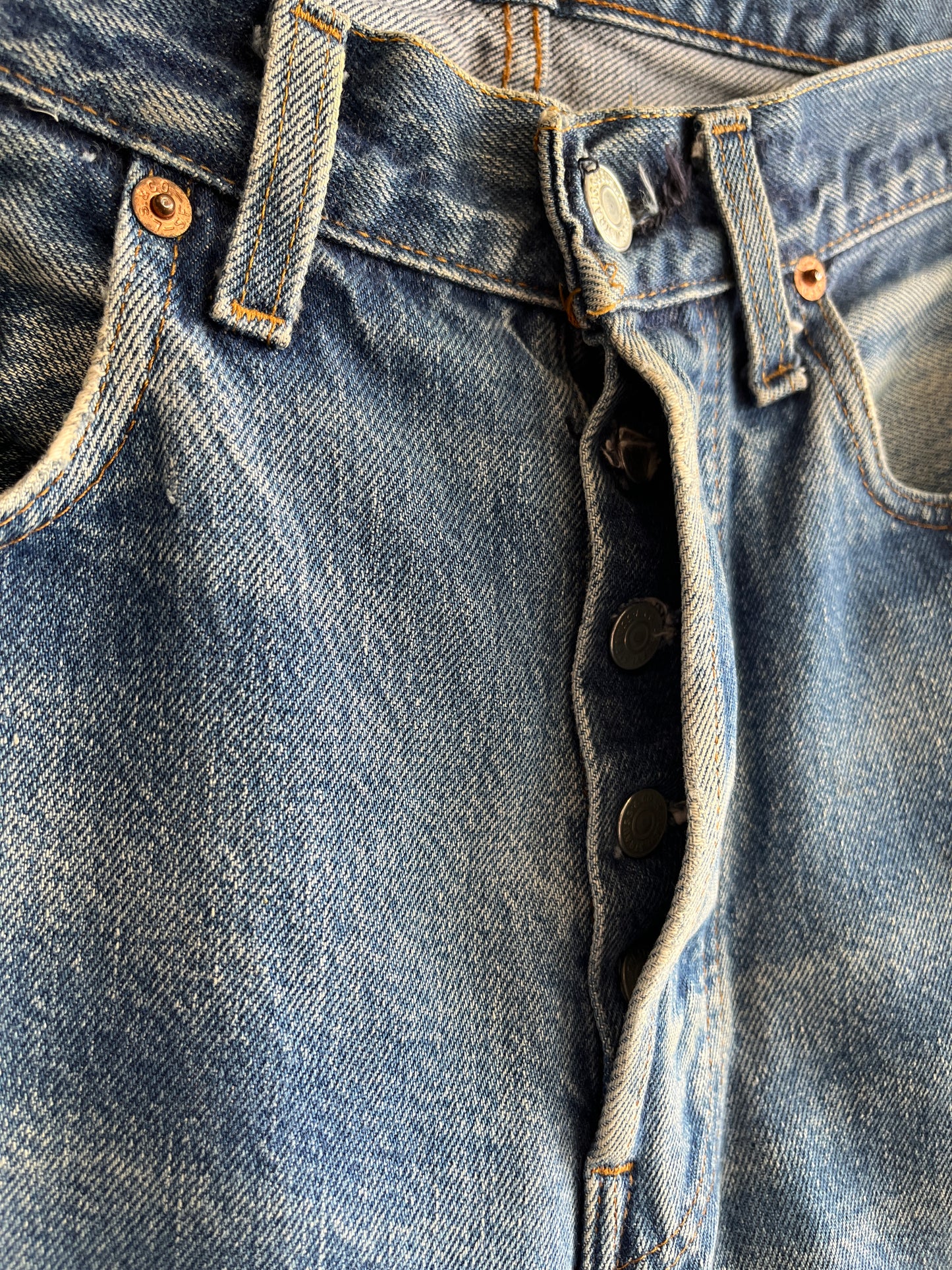 Vintage 1980’s Levi’s 501 Selvedge Denim Jeans
