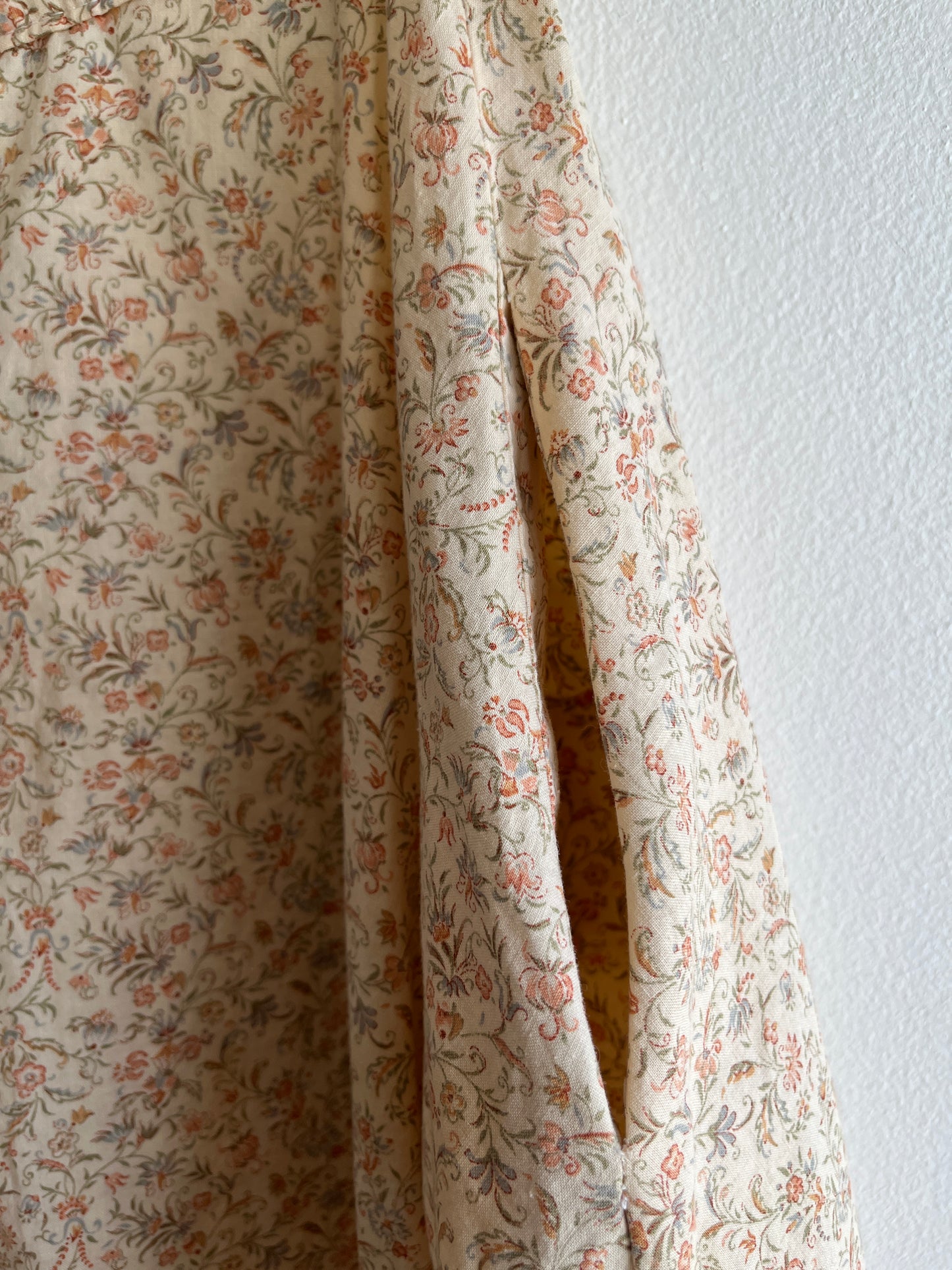 Vintage 1970’s Gunne Sax “Gunnies” Floral Skirt