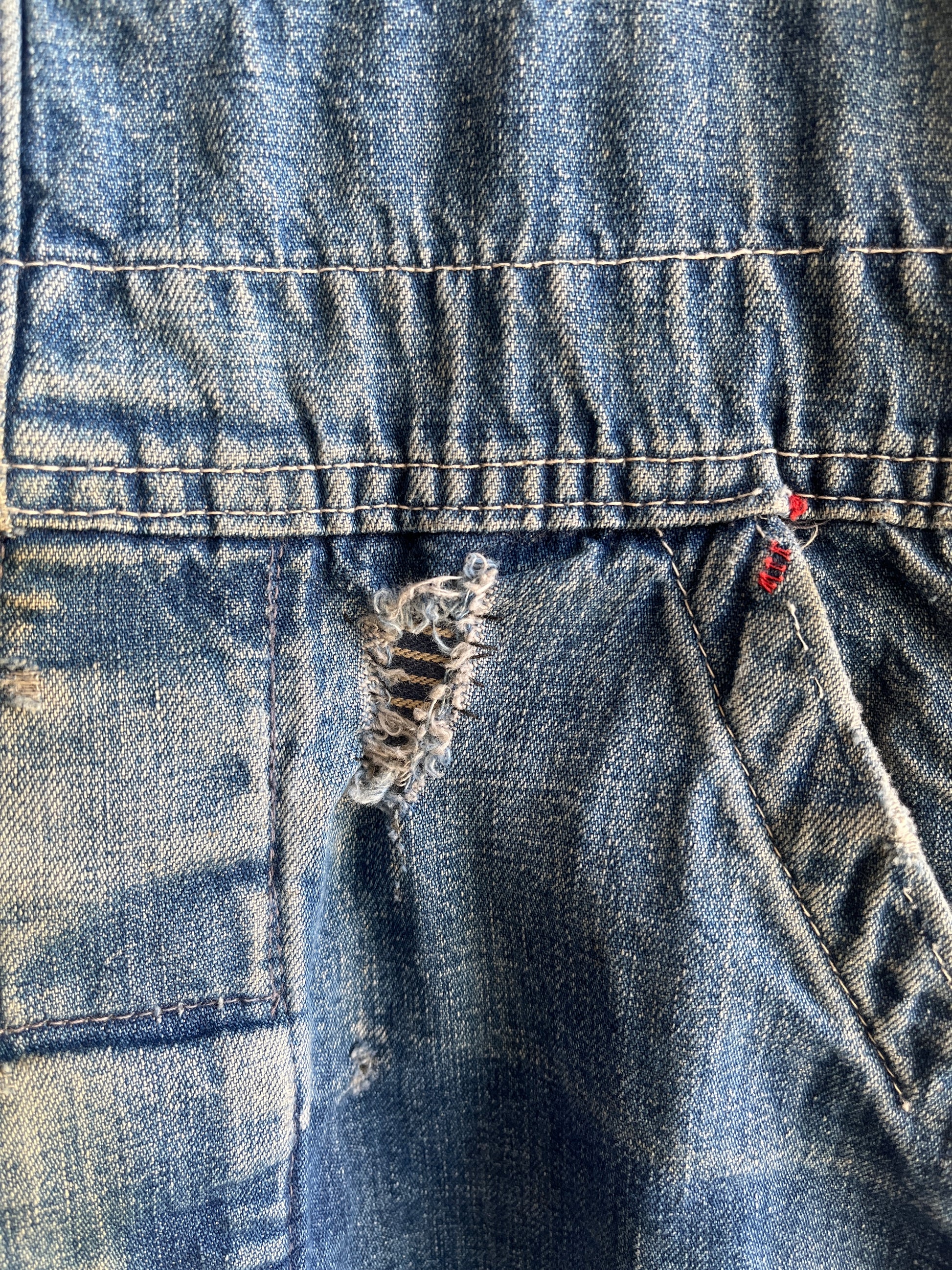 Vintage 1950’s Penney’s Big Mac Denim Overalls - La Lovely Vintage 
