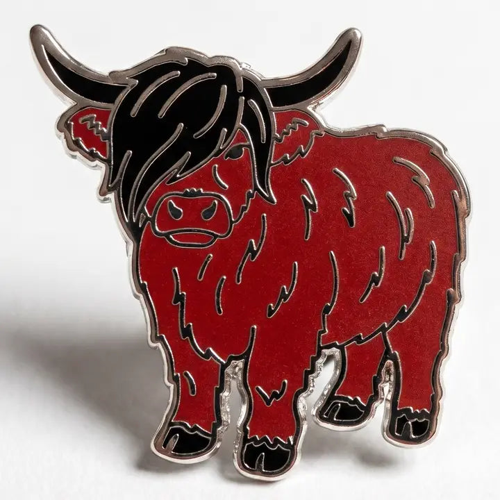 Strike Gently - Enamel Pin - La Lovely Vintage 