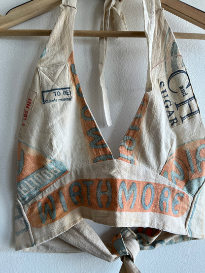 Trash Textiles - Handmade Antique Feedsack Halter