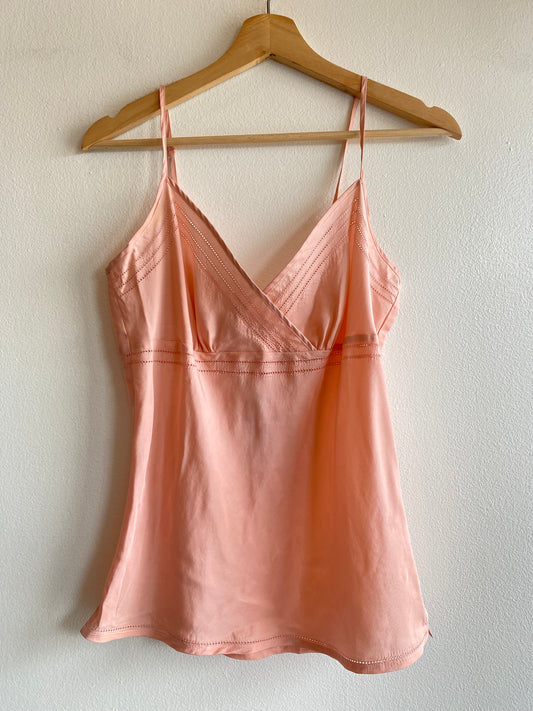 Vintage Y2K Peach Silk Cami
